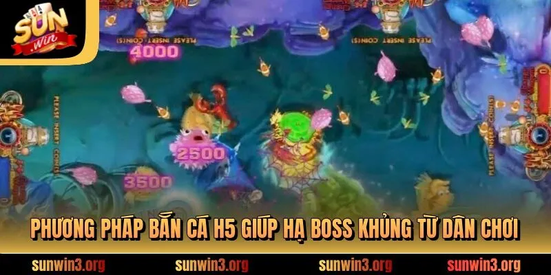 Phương pháp bắn cá H5 giúp hạ boss khủng từ dân chơi