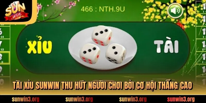 Tài Xỉu SUNWIN - Trải Nghiệm Đẳng Cấp, Nhận Lộc Liền Tay